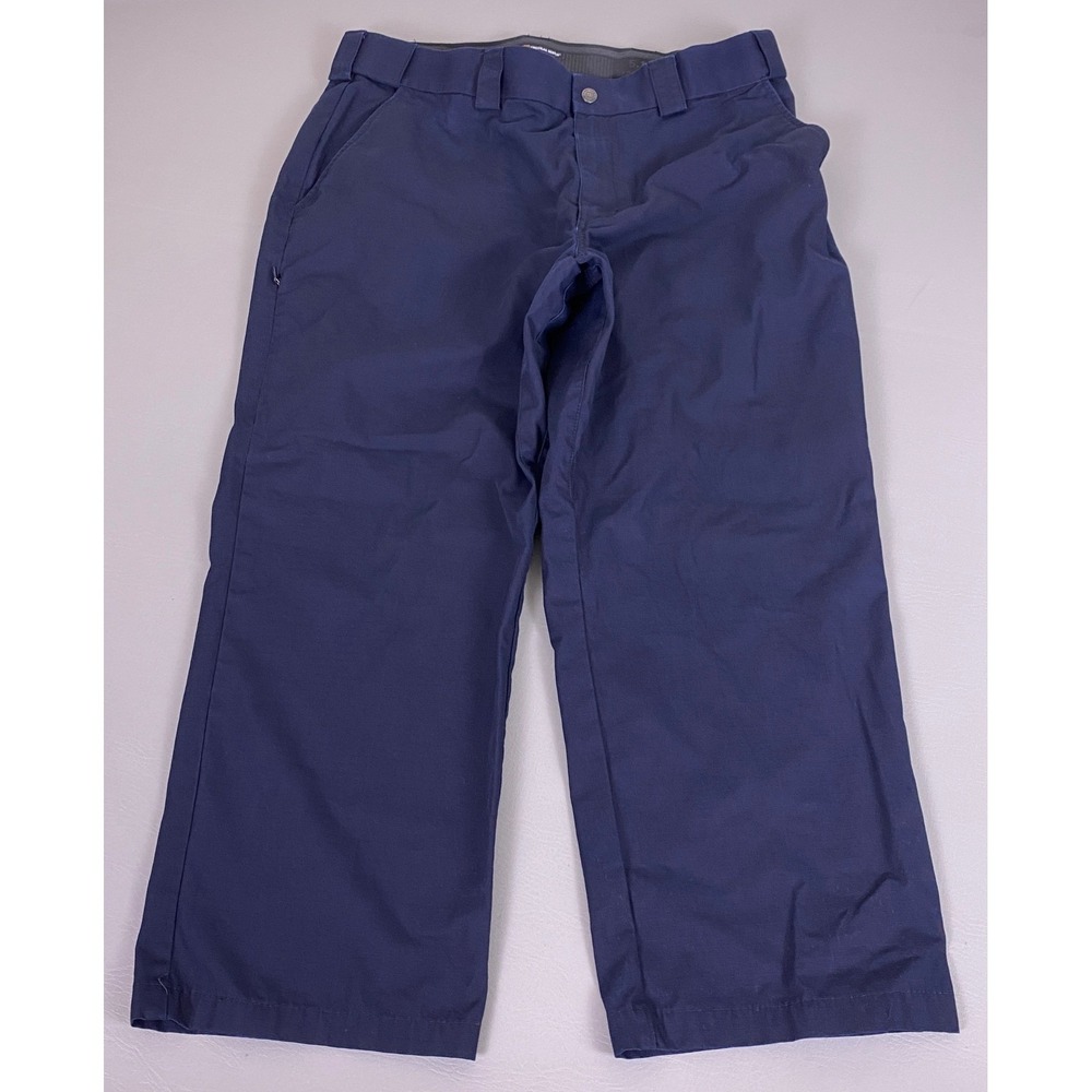 5.11 Tactical Series Pants Men's Size 38 Utility Pocket Navy Blue Ripstop *